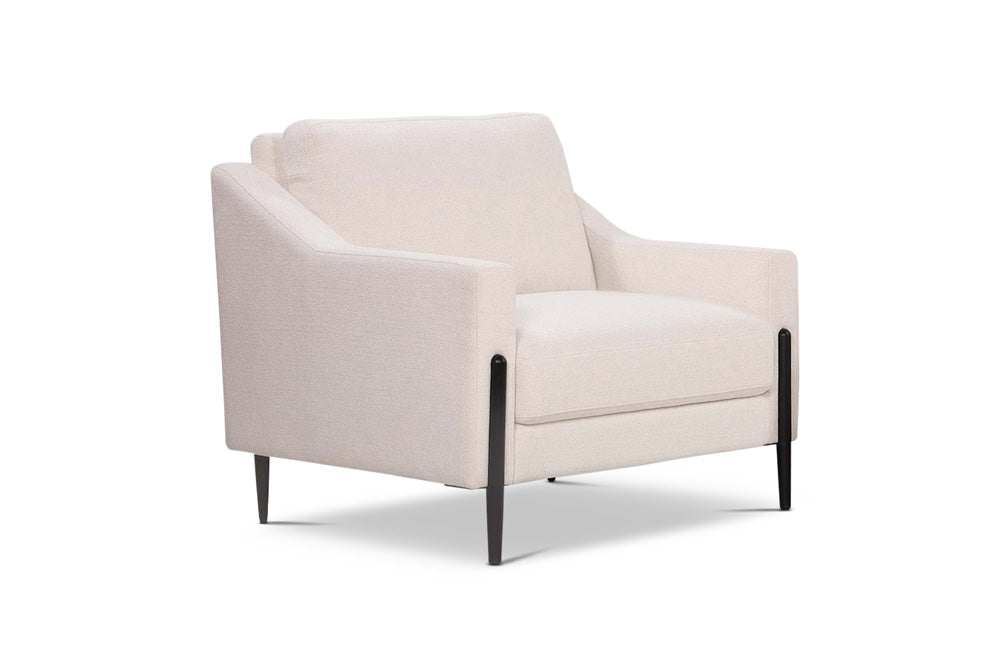 Berkeley Designs Siena Armchair in Soft Neutral Fabric