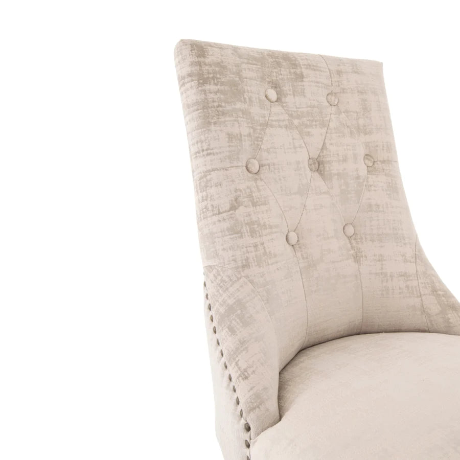 RV Astley Addie Chair in Textured Velvet-Belmont Interiors