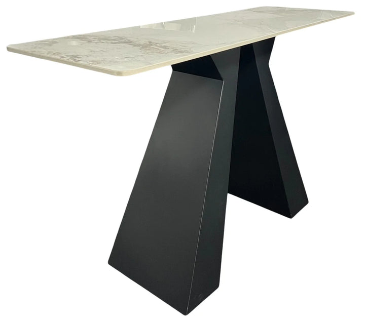 Roma Console Table in Chanel Ceramic - 120cm