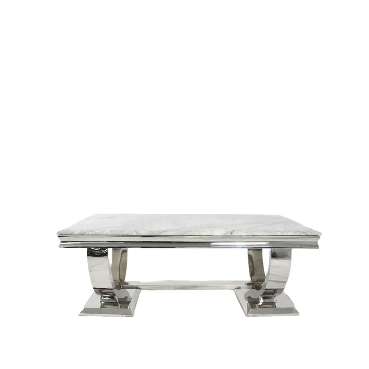 Arianna Grey Marble Coffee Table