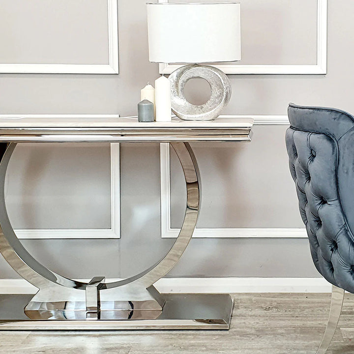 Arianna 120cm Marble Console Table