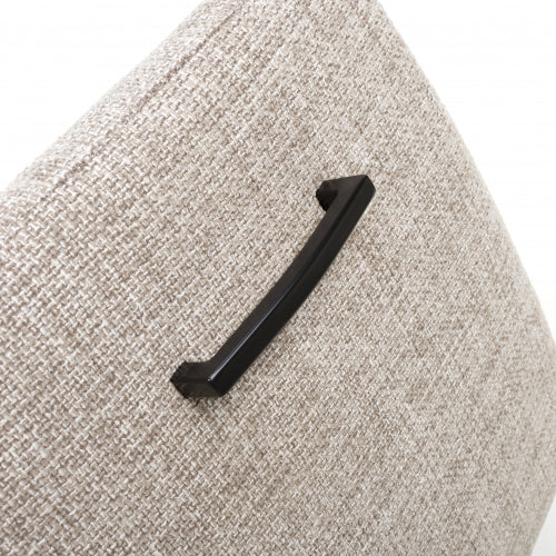 Laurel Tweed Oatmeal Dining Chair - Belmont Interiors