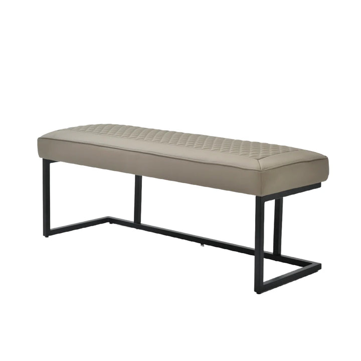 Nova Corner Velvet/Leather Dining Bench Set