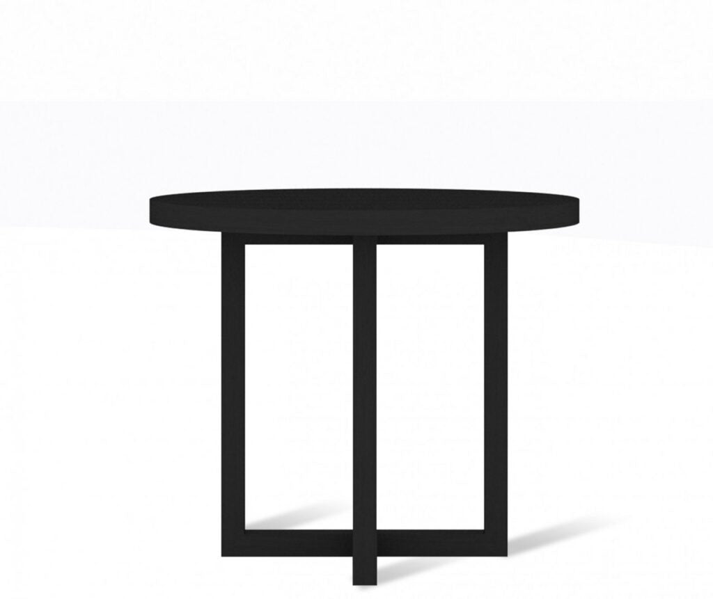 Twenty10 Designs Iris 90cm Dining Table - Wenge - Belmont Interiors