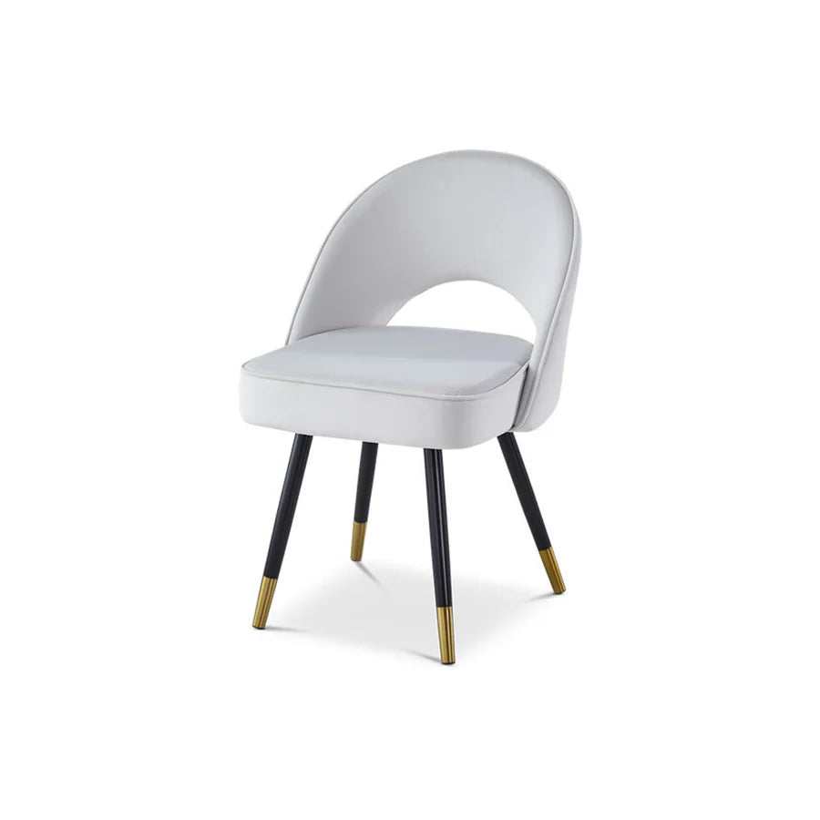 Berkeley Designs Hoxton Dining Chair in Light Grey - Belmont Interiors