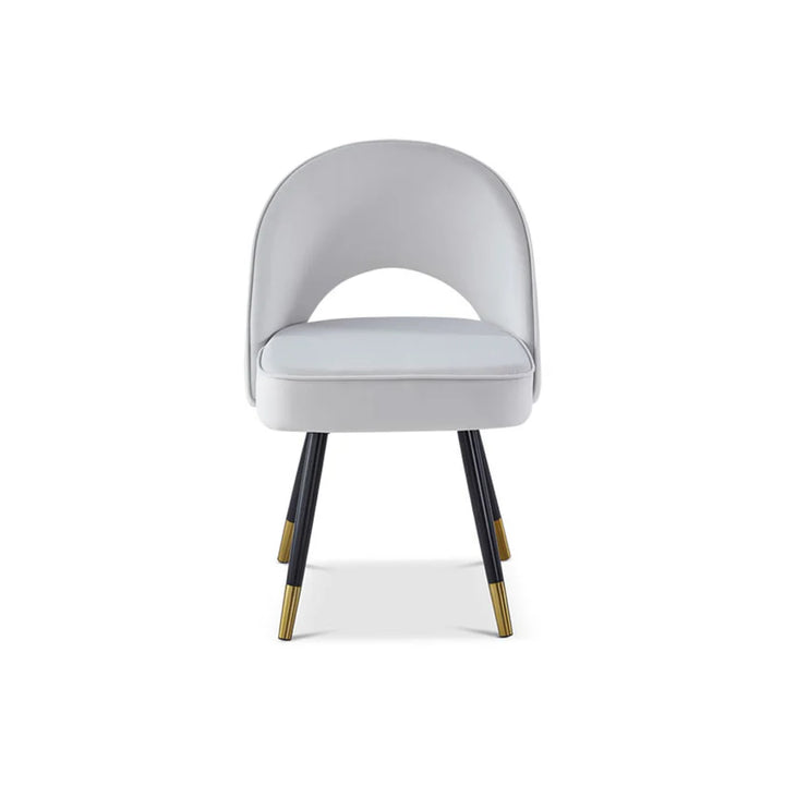 Berkeley Designs Hoxton Dining Chair in Light Grey - Belmont Interiors