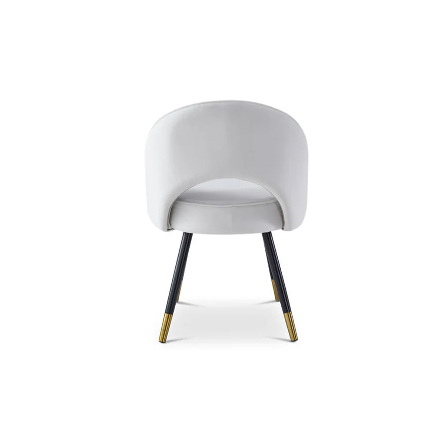 Berkeley Designs Hoxton Dining Chair in Light Grey - Belmont Interiors