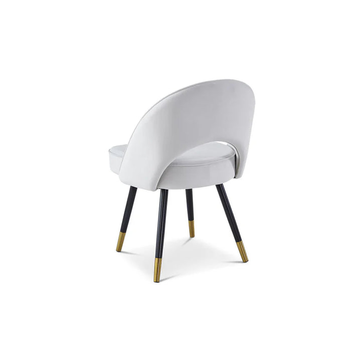 Berkeley Designs Hoxton Dining Chair in Light Grey - Belmont Interiors