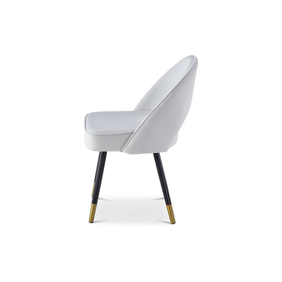 Berkeley Designs Hoxton Dining Chair in Light Grey - Belmont Interiors