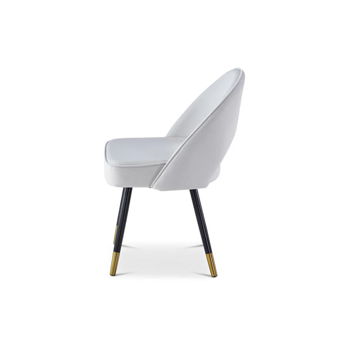 Berkeley Designs Hoxton Dining Chair in Light Grey - Belmont Interiors