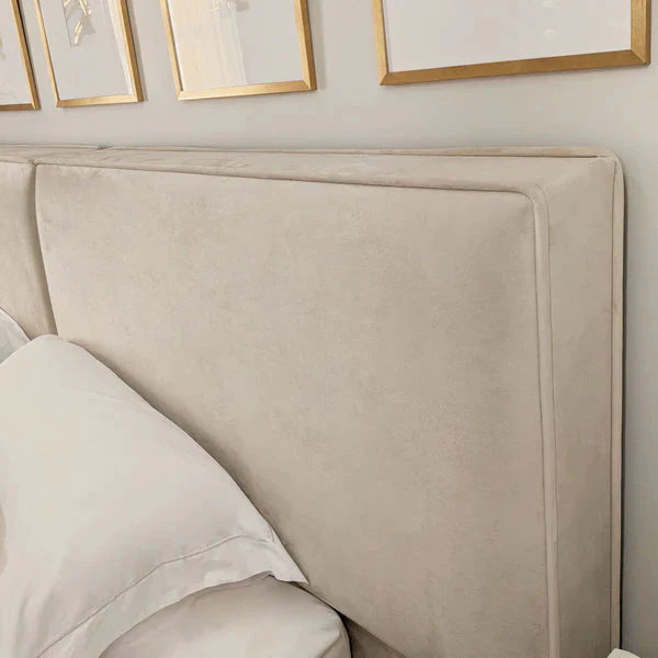 Mila Chunky Piped Bed - Belmont Interiors