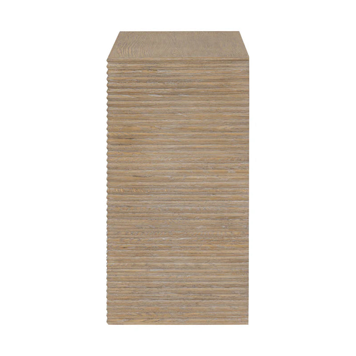 DI Designs Wickham Chest of Drawers in Ribbed Oak - Belmont Interiors