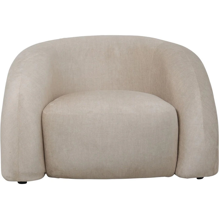 Libra Interiors Casa Snug Chair – Cream - Belmont Interiors