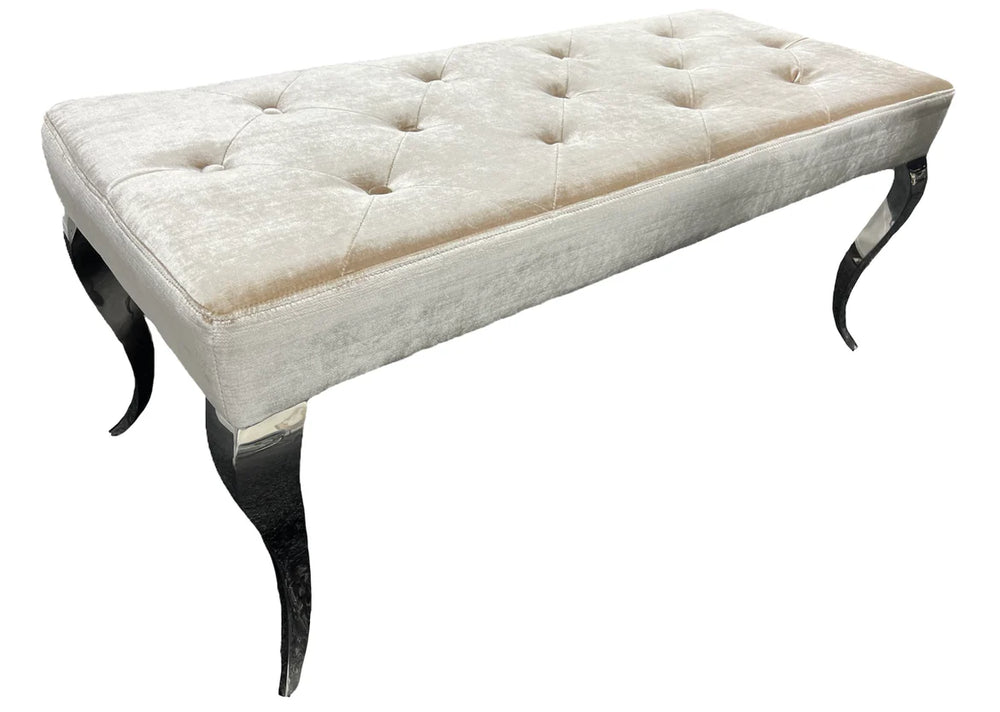 Louis Mink Bench 110/130cm - Belmont Interiors