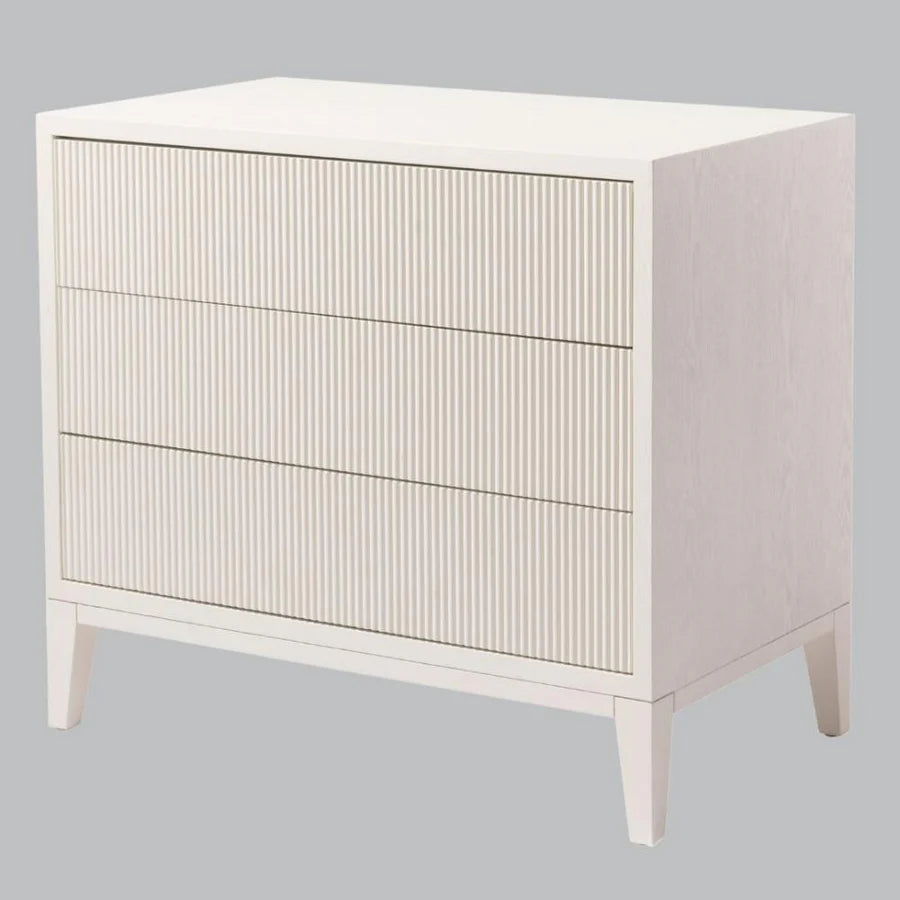 Aster 3 Drawer Chest – White
