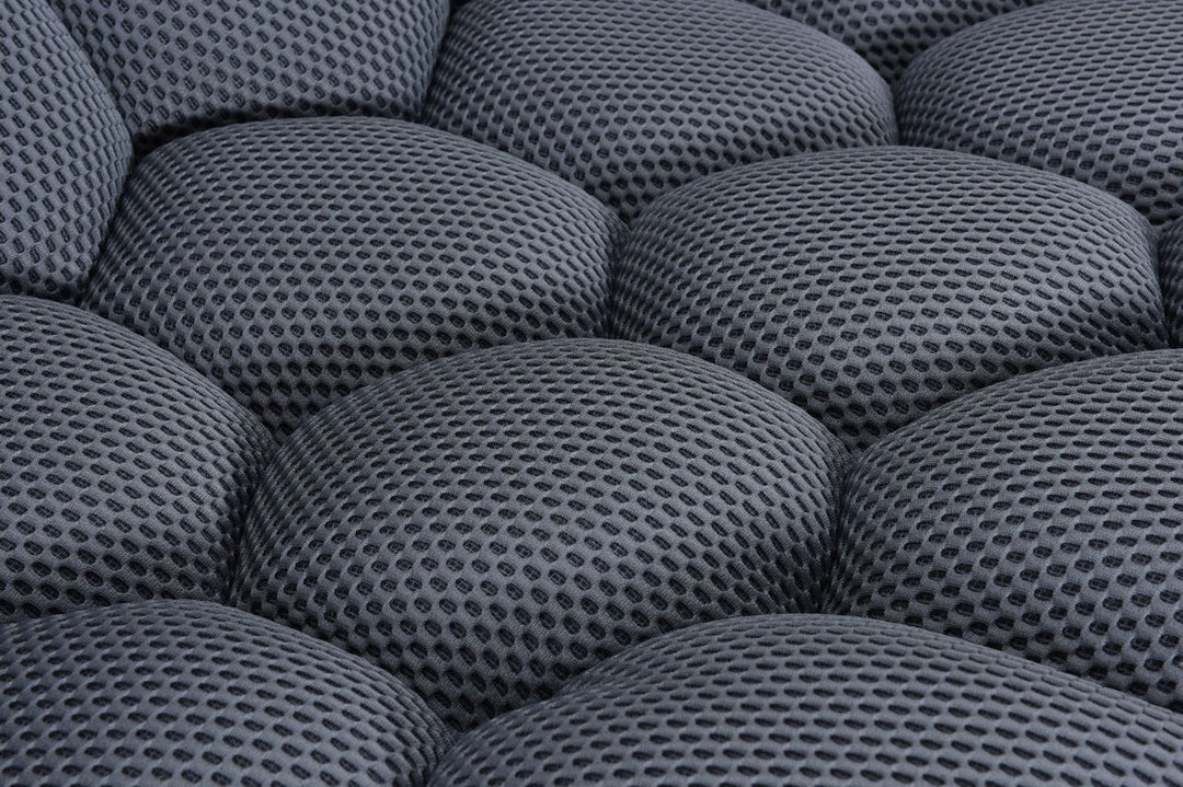 Belle Bubble Curved Sofa in Grey