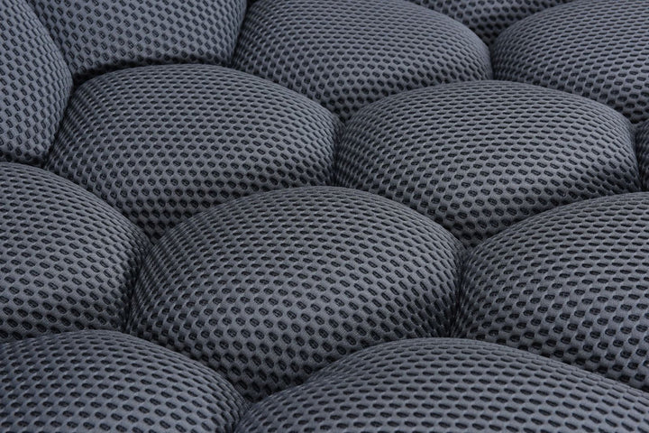 Belle Bubble Curved Sofa in Grey
