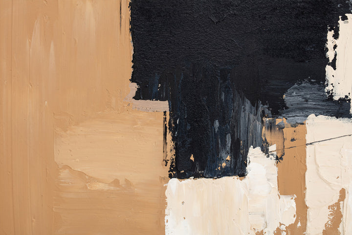 Berkeley Designs Oil on Canvas 74 with Brown Frame