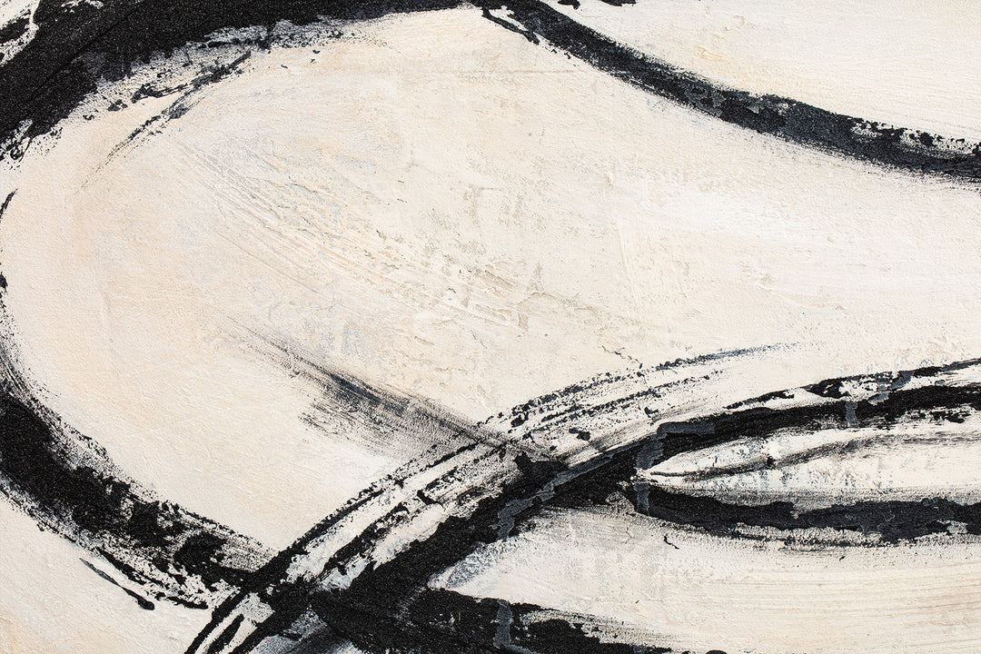 Berkeley Designs Oil on Canvas 76 with Black Frame