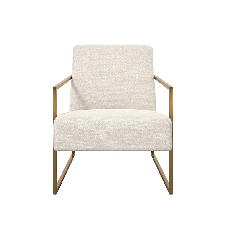 Madison Designs Ritz Accent Chair - Beige & Gold