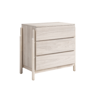 Twenty 10 Designs Whisper 3 Drawer Chest in Oak White Wash