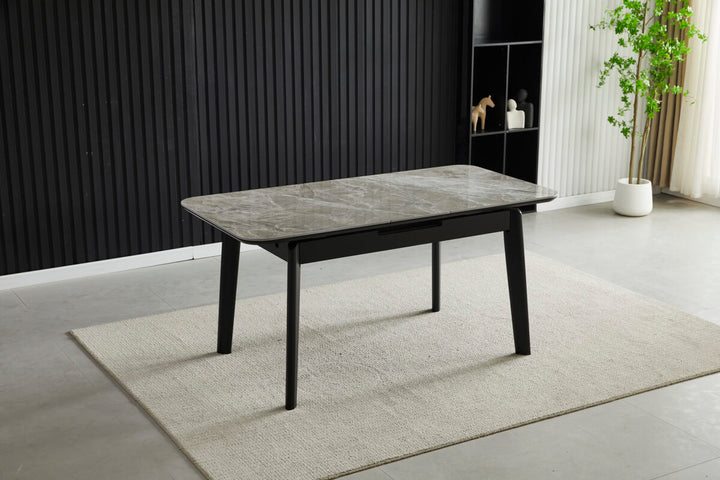 Savannah Extending Grey Ceramic Table 130 - 160cm