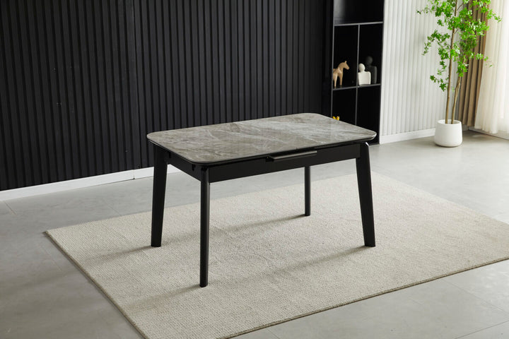 Savannah Extending Grey Ceramic Table 130 - 160cm