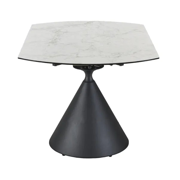 Cameo 4-6 Seater Ceramic Extendable Round Dining Table