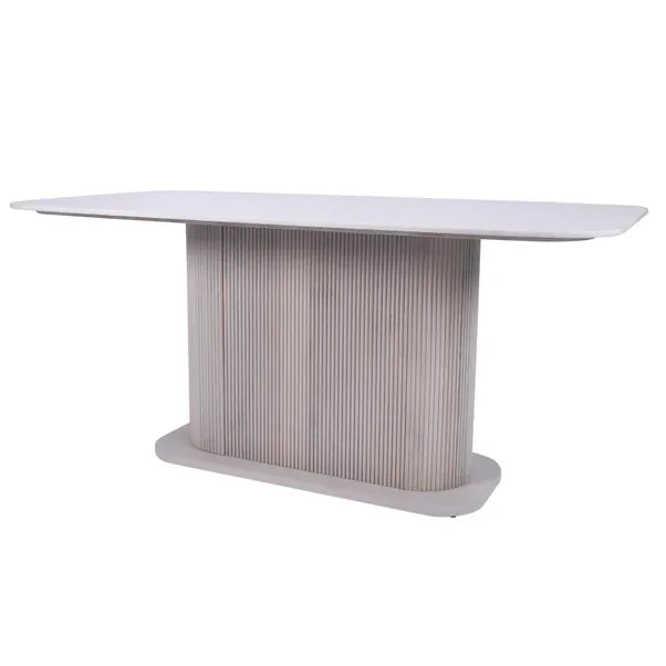 Alessia Mango Wood 6-8 Seater Dining Table