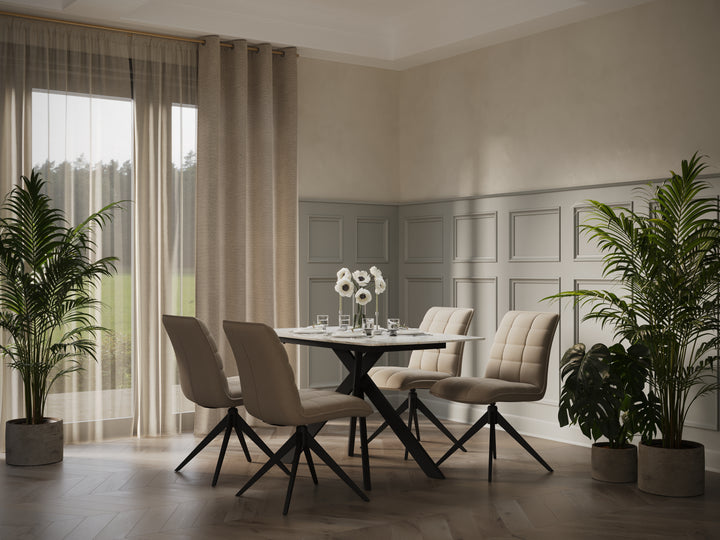 Luna Ceramic Dining Table - 135cm