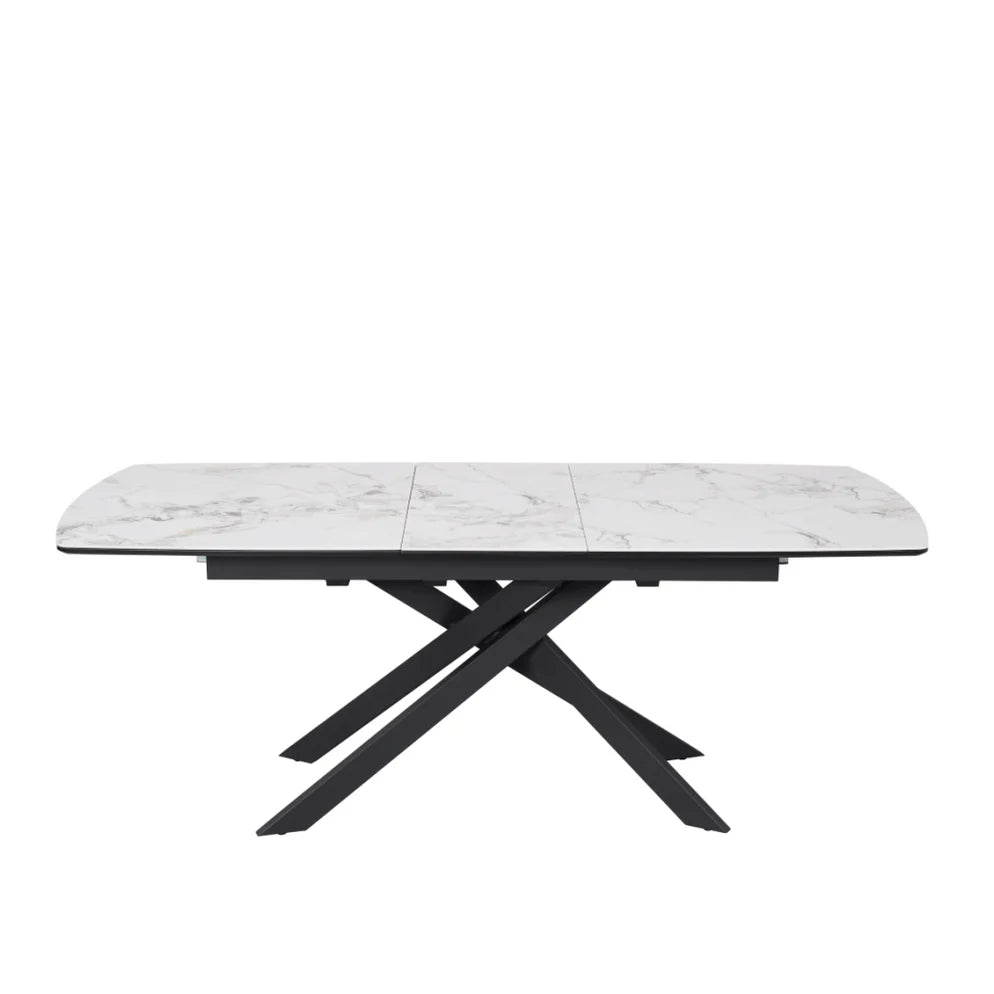 Luna Ceramic Extending Dining Table - 160-200cm