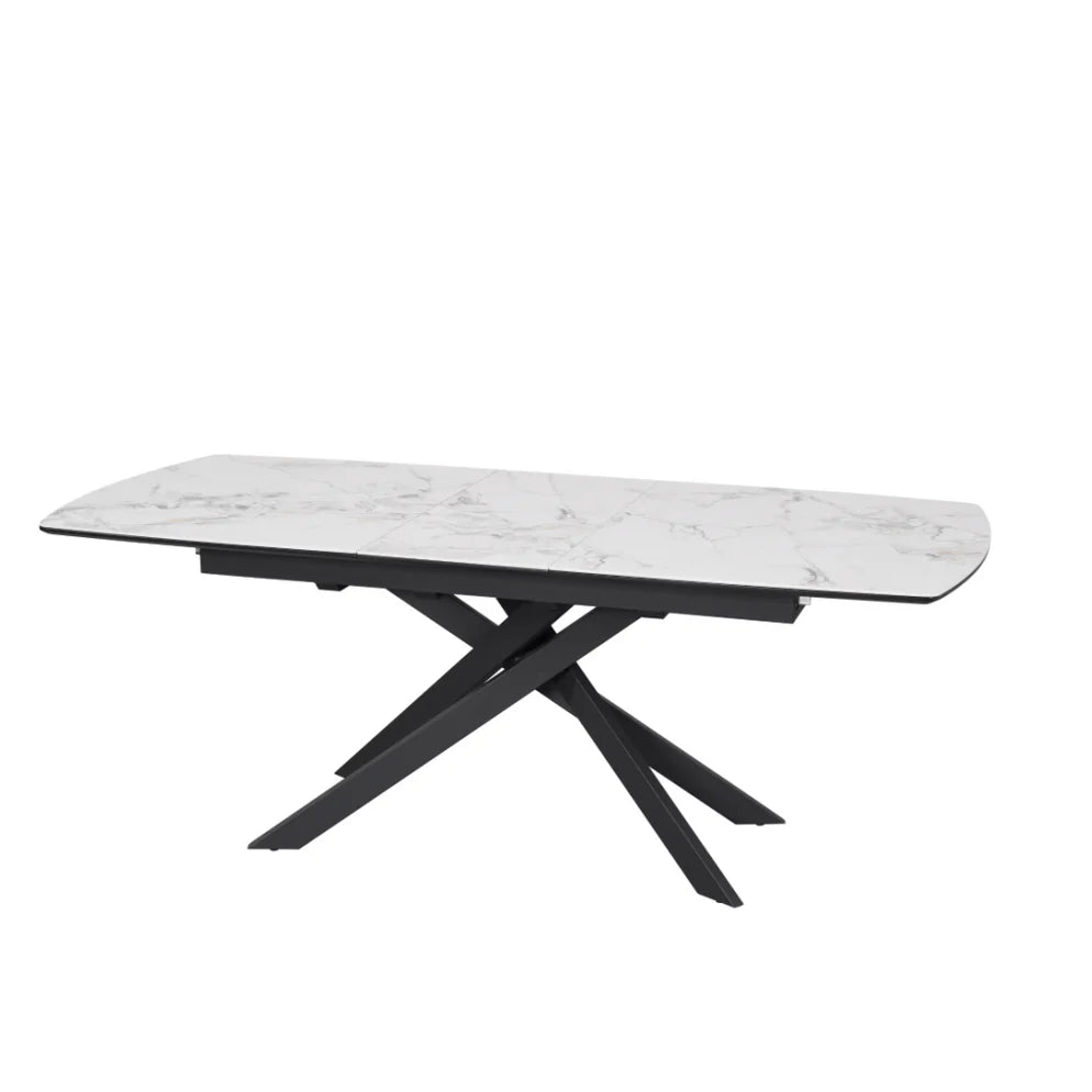 Luna Ceramic Extending Dining Table - 160-200cm