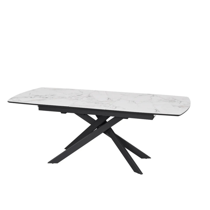 Luna Ceramic Extending Dining Table - 160-200cm