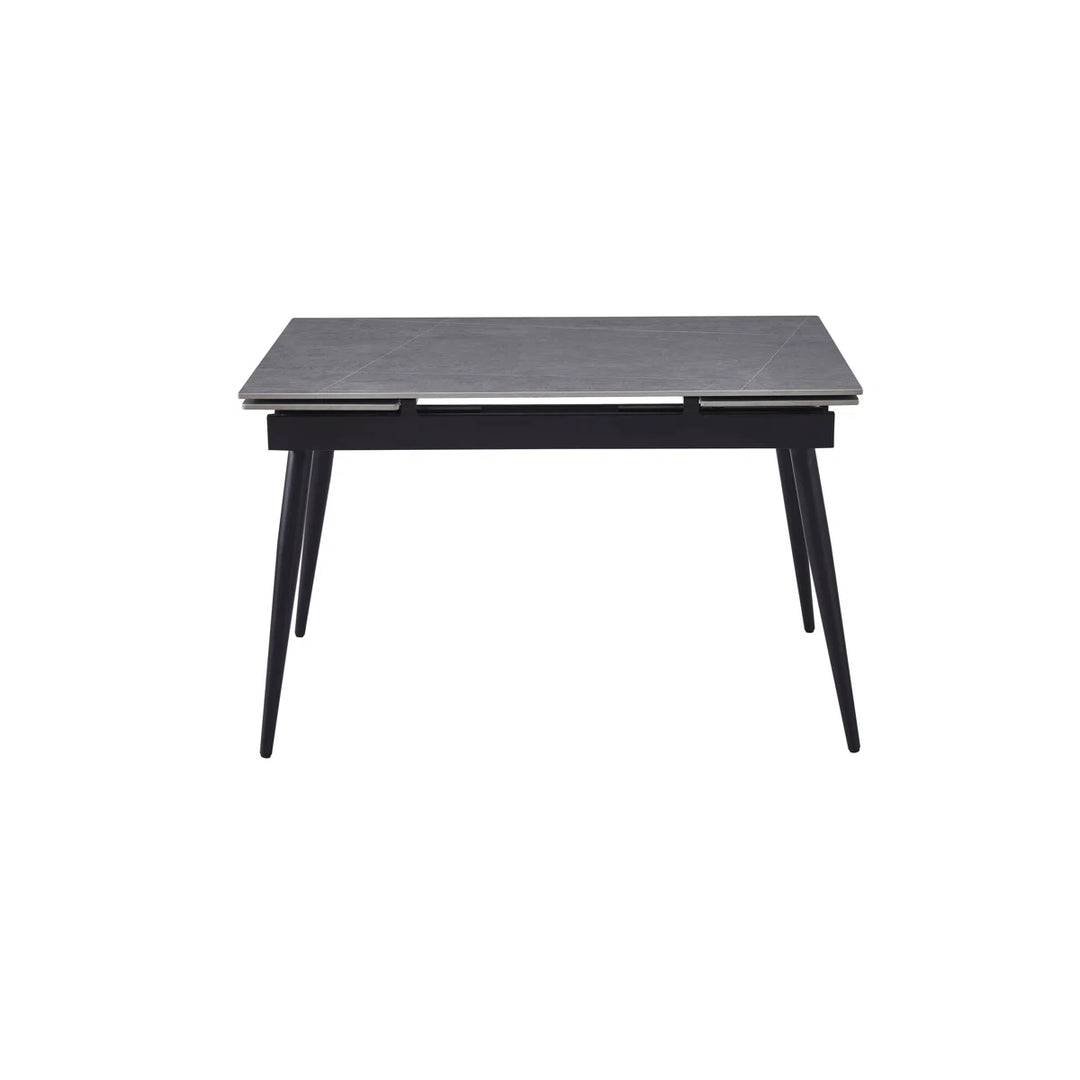 Verona 120-180cm Grey Ceramic Extending Dining Table