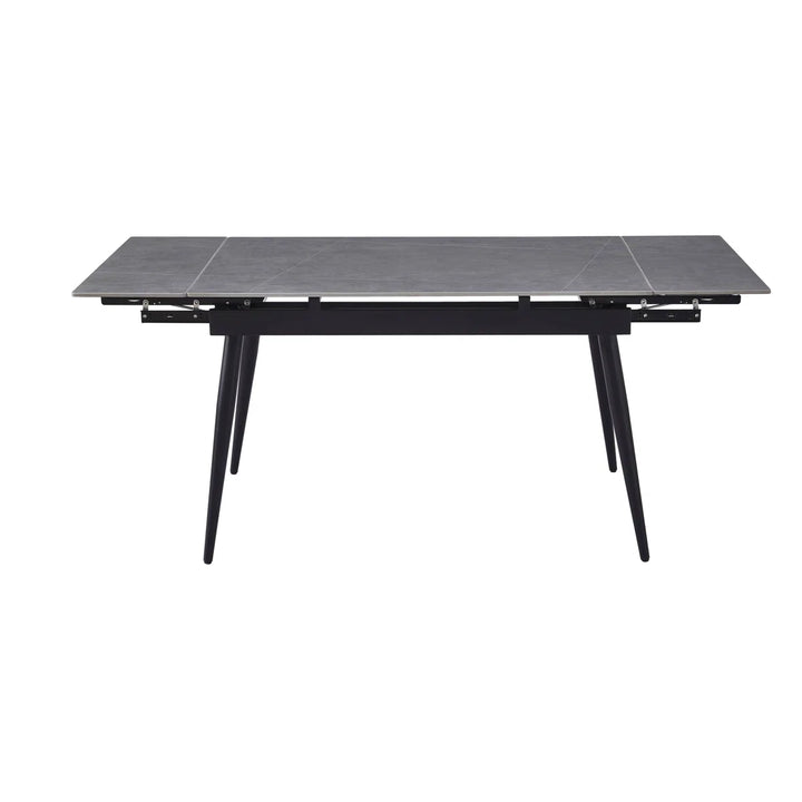 Verona 120-180cm Grey Ceramic Extending Dining Table
