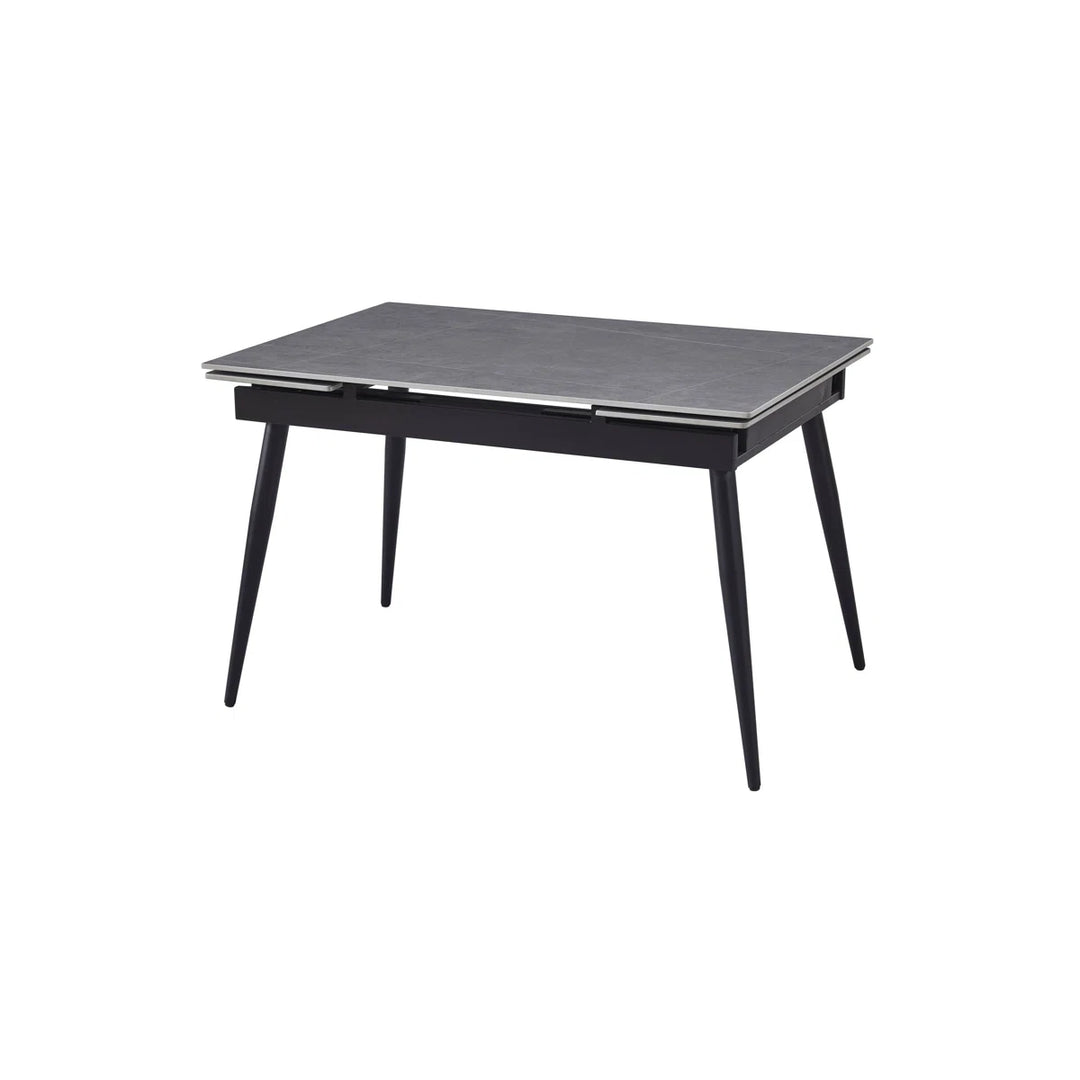 Verona 120-180cm Grey Ceramic Extending Dining Table