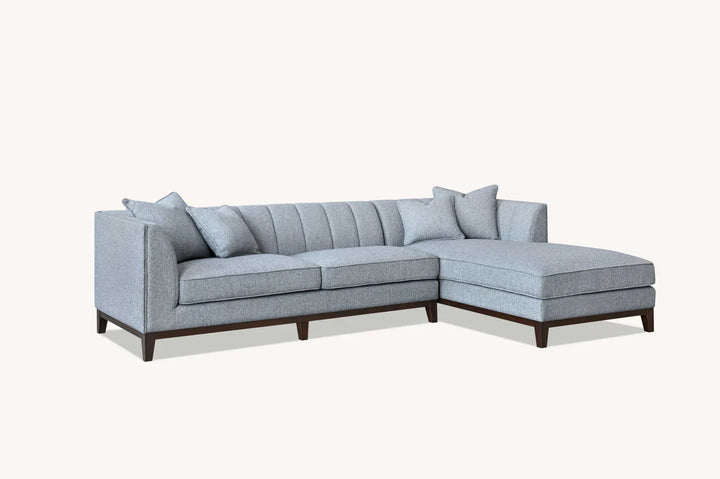 The Cooper Dolphin Boucle Right Hand Corner Premium Sofa Dolphin Boucle Fabric - Belmont Interiors