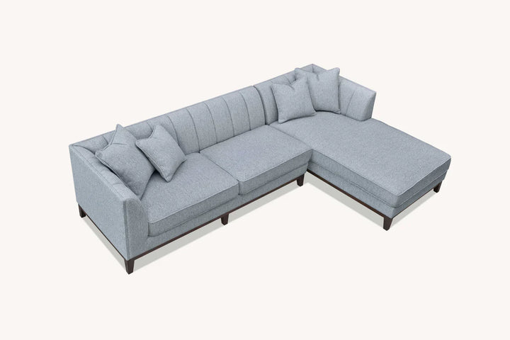 The Cooper Dolphin Boucle Right Hand Corner Premium Sofa Dolphin Boucle Fabric - Belmont Interiors