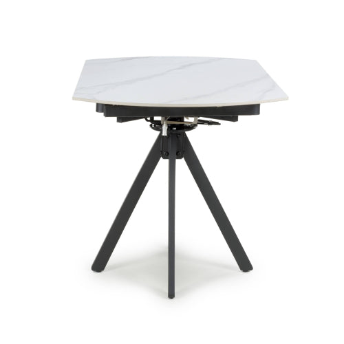 Nova Rotating White 1.2m Dining Table