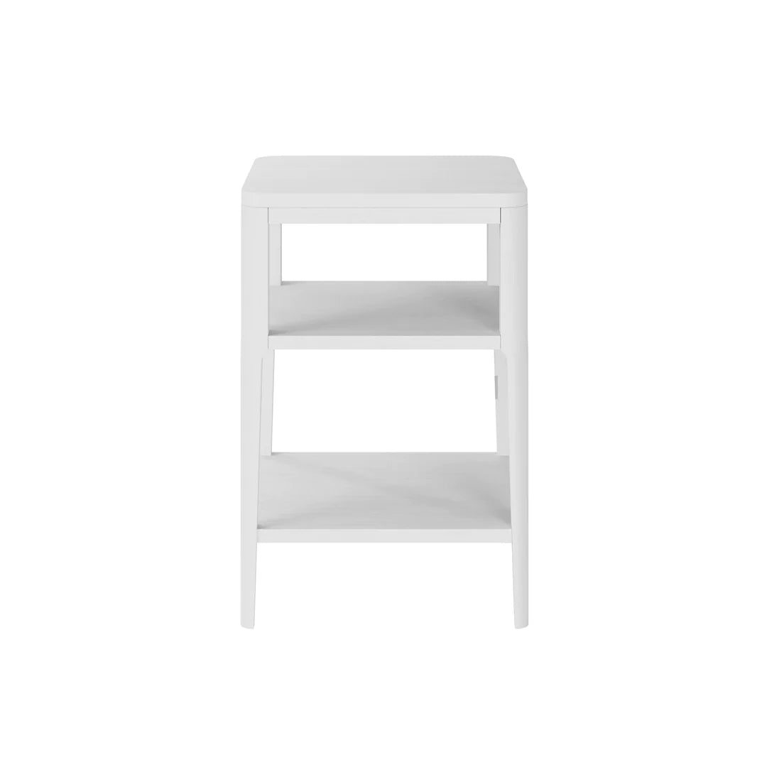 DI Designs Abberley End Table - White - Belmont Interiors