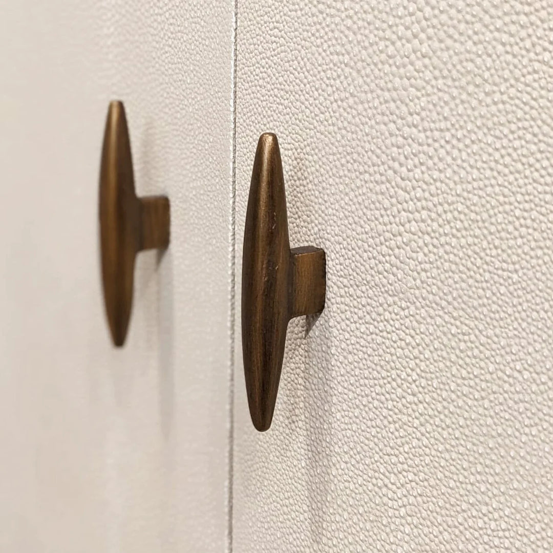 DI Designs Hampton Sideboard - Ivory Shagreen - Belmont Interiors