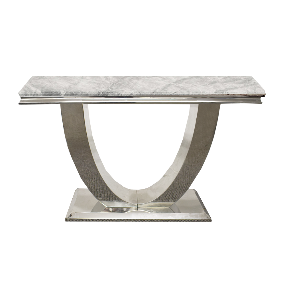 Arial Marble Console Table - Belmont Interiors