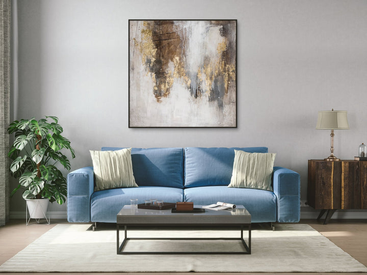 Berkeley Designs Large Abstract Oil on Canvas 09 - Belmont Interiors