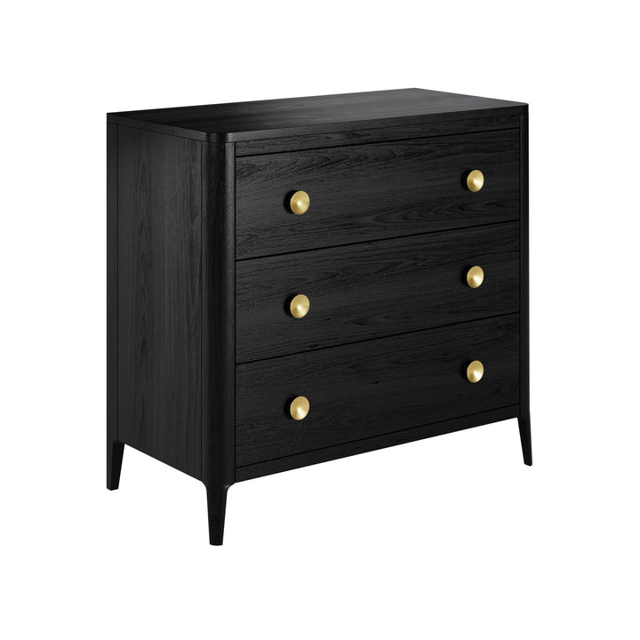 DI Designs Abberley Chest of Drawers in Black - Belmont Interiors