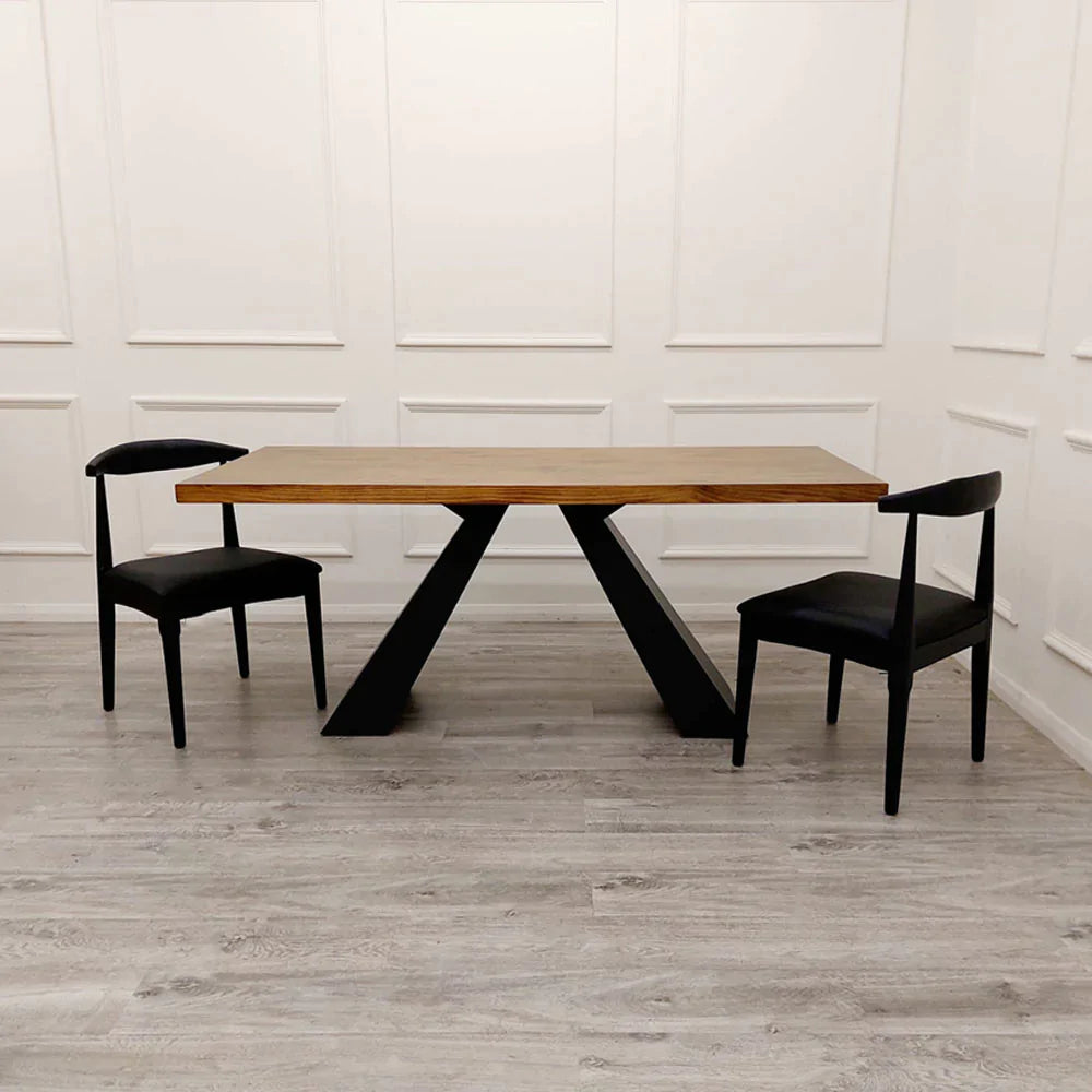 Dining table solid wood top deals