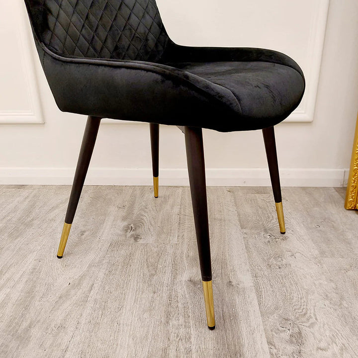 Luna Velvet Dining Chair - Belmont Interiors
