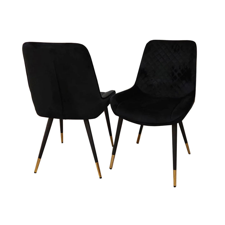 Luna Velvet Dining Chair - Belmont Interiors