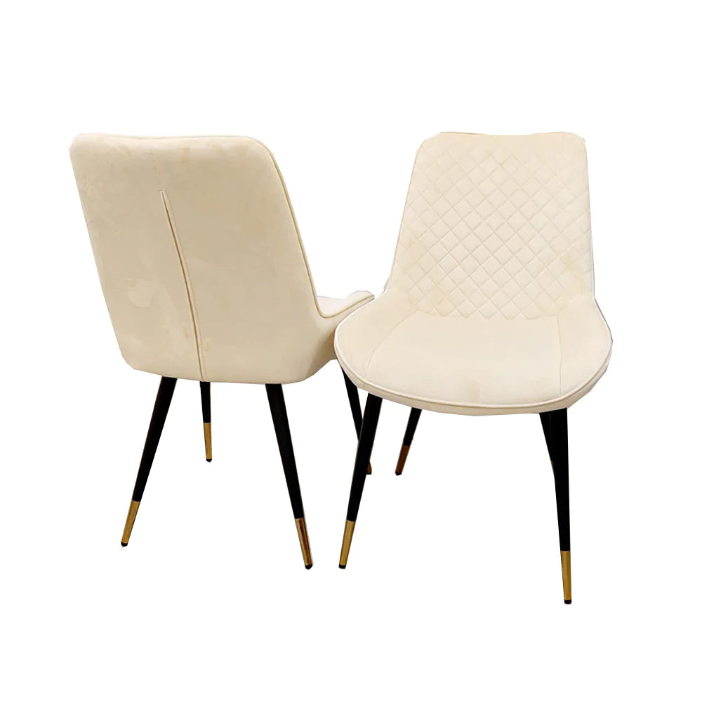 Luna Velvet Dining Chair - Belmont Interiors