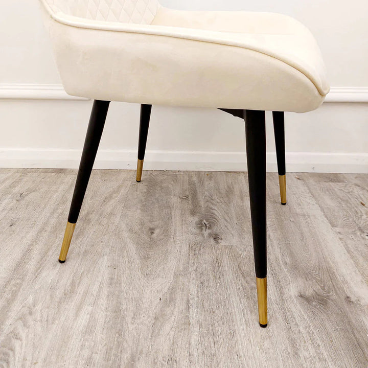 Luna Velvet Dining Chair - Belmont Interiors