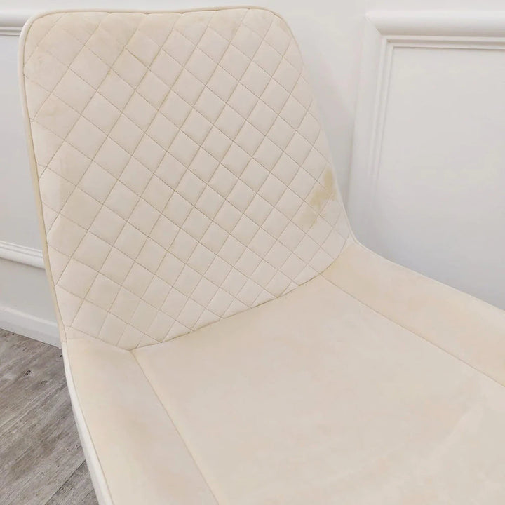 Luna Velvet Dining Chair - Belmont Interiors